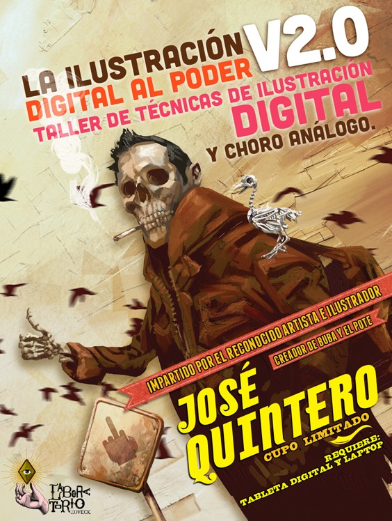 Ilustración digital al poder V2.0 por José Quintero