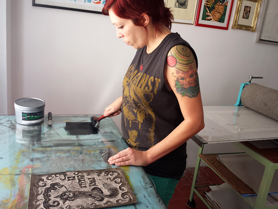 Taller de Ilustración Linóleo, básico