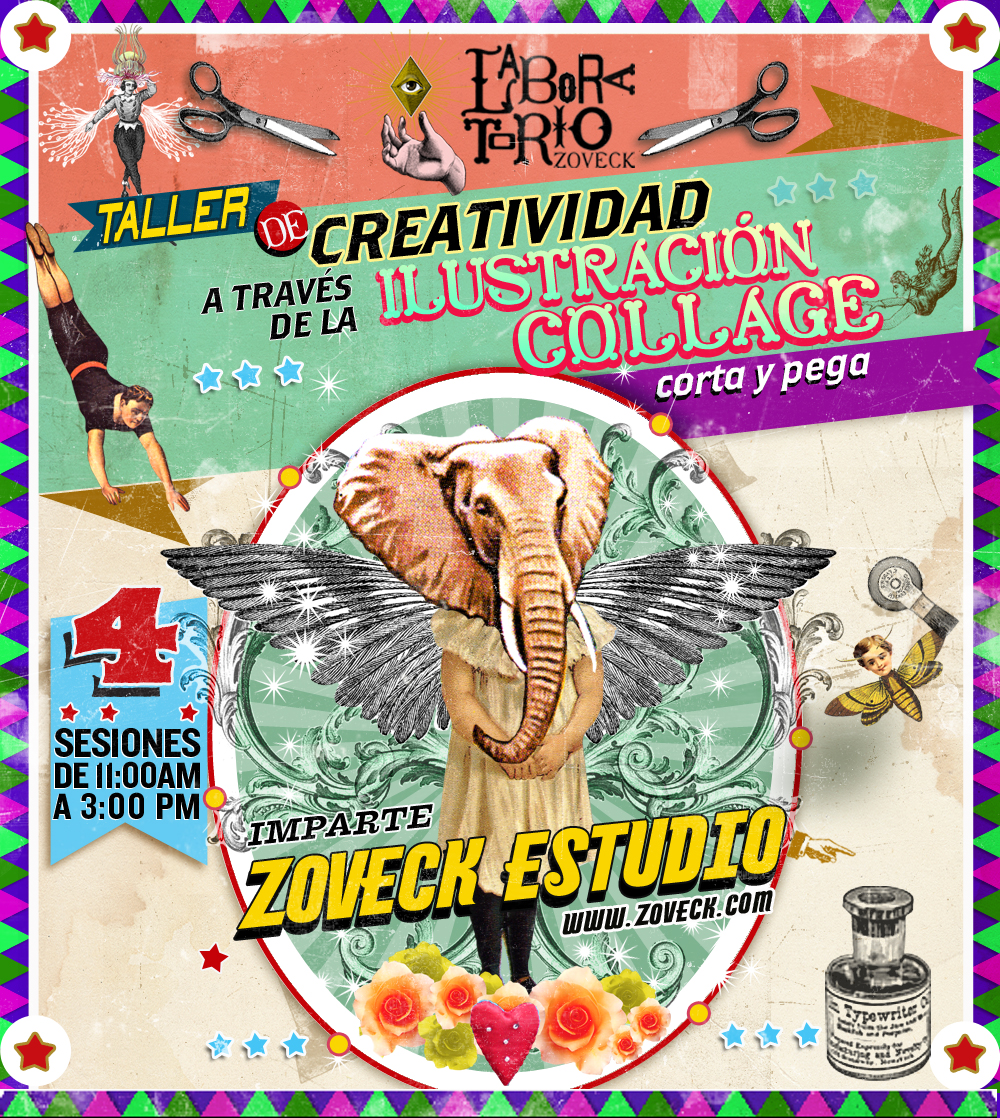 Taller de ilustración collage