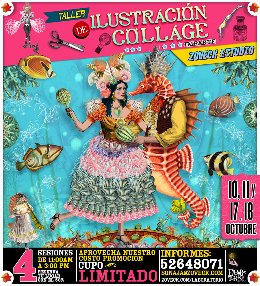 Taller de Ilustración Collage 2015 V2