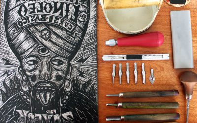 Taller de Ilustración en Linóle 2019