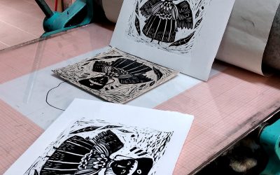 Taller de ilustración linóleo 2021