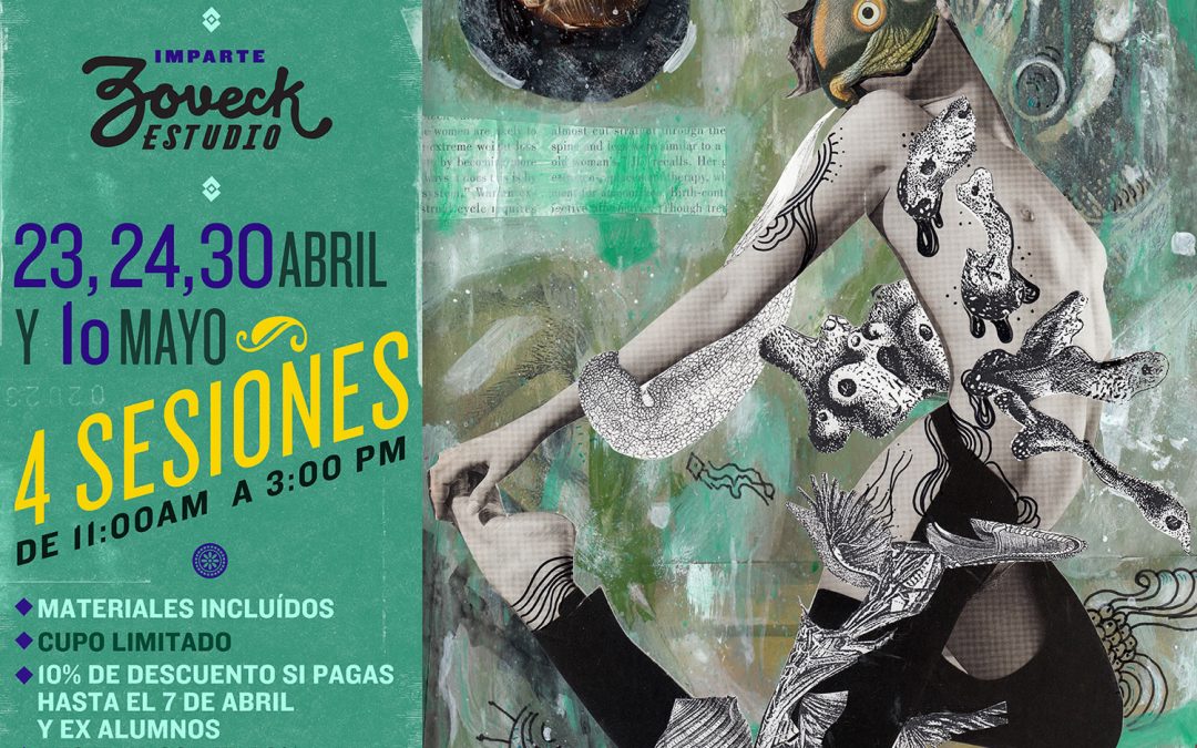 Ilustración Collage, como expresión y motor creativo